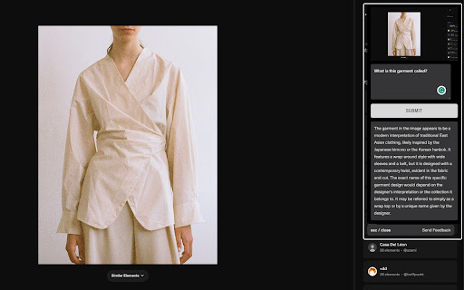 Vision AI  from Chrome web store to be run with OffiDocs Chromium online