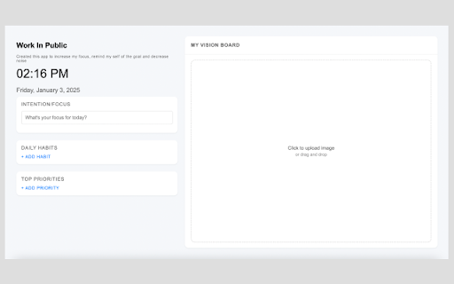 Vision Tab  from Chrome web store to be run with OffiDocs Chromium online
