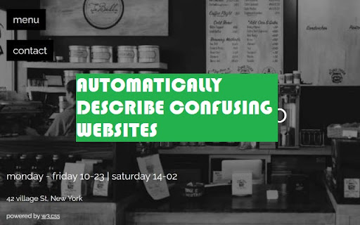 Visual AI  from Chrome web store to be run with OffiDocs Chromium online