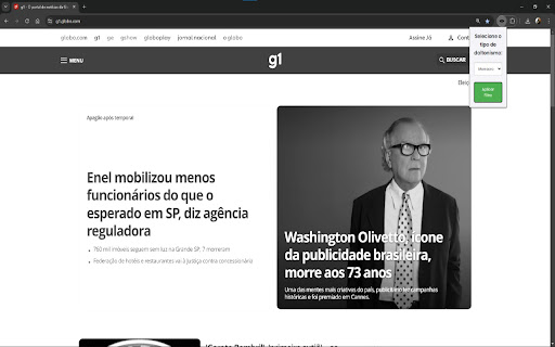VisualExtension  from Chrome web store to be run with OffiDocs Chromium online