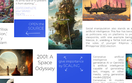 Visualib  from Chrome web store to be run with OffiDocs Chromium online