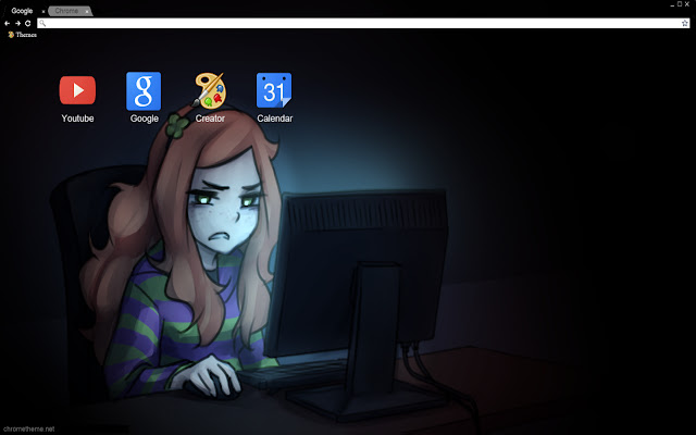Vivian James Dark Theme  from Chrome web store to be run with OffiDocs Chromium online