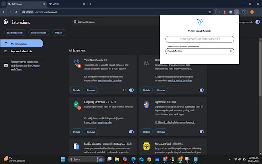 Vizor Quick Search  from Chrome web store to be run with OffiDocs Chromium online