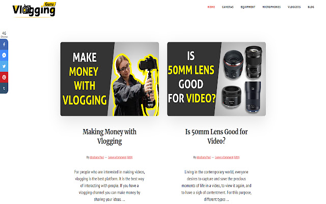 Vlogging Guru  from Chrome web store to be run with OffiDocs Chromium online