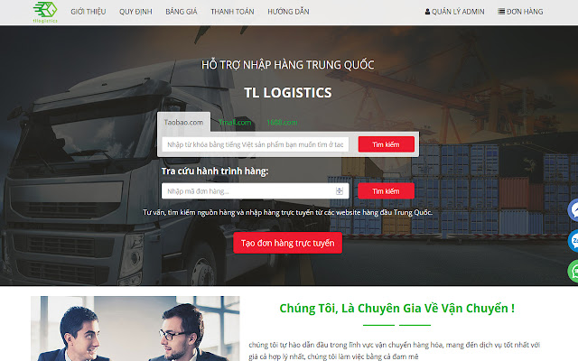 Vận Chuyển TL Logistics  from Chrome web store to be run with OffiDocs Chromium online
