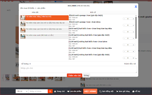 Vận chuyển Việt Trung 1688online.vn  from Chrome web store to be run with OffiDocs Chromium online
