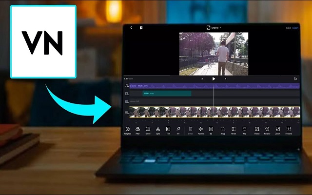 VN Video Editor for PC  Mac Theme New Tab  from Chrome web store to be run with OffiDocs Chromium online