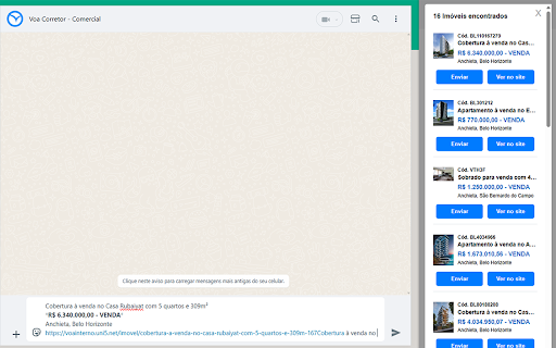 Voa Corretor  from Chrome web store to be run with OffiDocs Chromium online