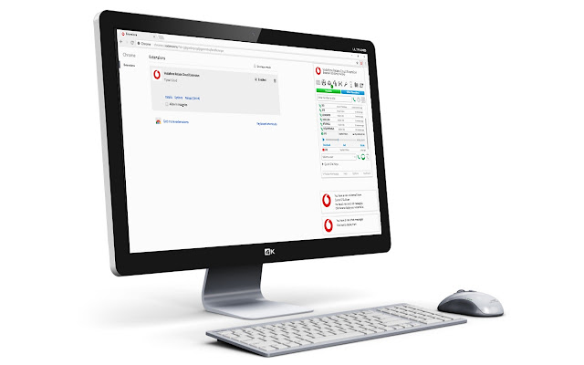 Vodafone Relate Cloud Extension  from Chrome web store to be run with OffiDocs Chromium online
