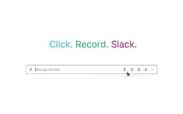 Voice Messages for Slack  from Chrome web store to be run with OffiDocs Chromium online