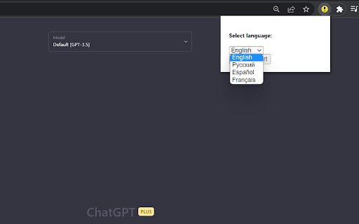 Voice Typing for ChatGPT  from Chrome web store to be run with OffiDocs Chromium online