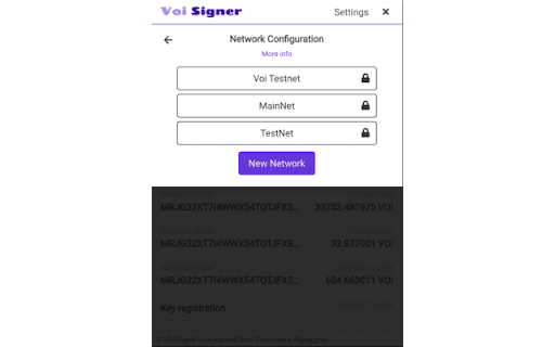 Voi Signer  from Chrome web store to be run with OffiDocs Chromium online