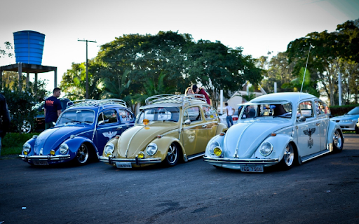 Volkswagen Beetle Trio: A Symphony of Classic Style and Custom Flair  from Chrome web store to be run with OffiDocs Chromium online