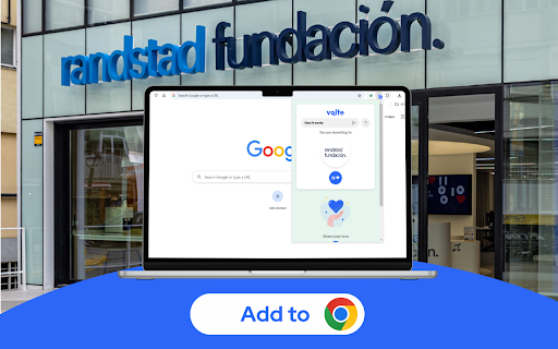 Volte for Randstad Foundation  from Chrome web store to be run with OffiDocs Chromium online