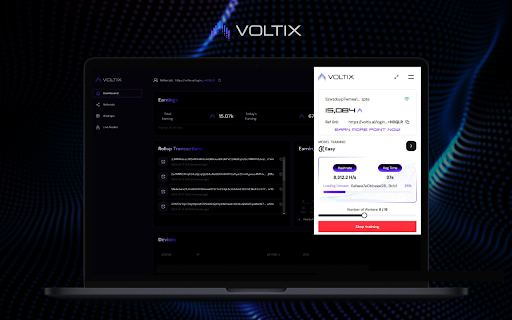 Voltix: Built for AI specialized for CPUS  from Chrome web store to be run with OffiDocs Chromium online