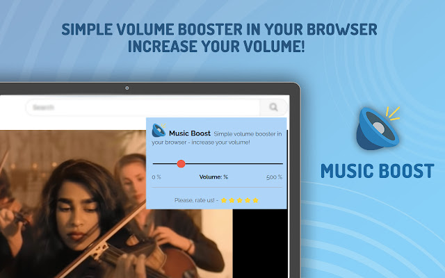 Volume Booster Sound Control  from Chrome web store to be run with OffiDocs Chromium online