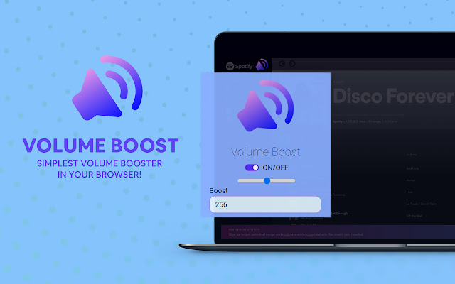Volume Booster Sound Master pro  from Chrome web store to be run with OffiDocs Chromium online
