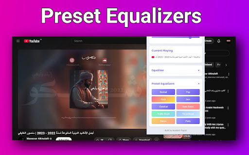 Volume Master Sound Booster, Audio Equalizer for Chrome  from Chrome web store to be run with OffiDocs Chromium online