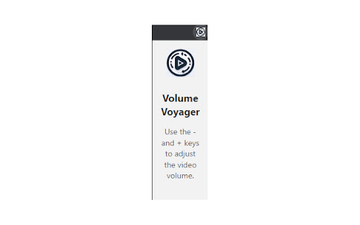 Volume Voyager  from Chrome web store to be run with OffiDocs Chromium online
