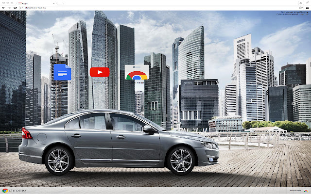 Volvo S80 Theme  from Chrome web store to be run with OffiDocs Chromium online