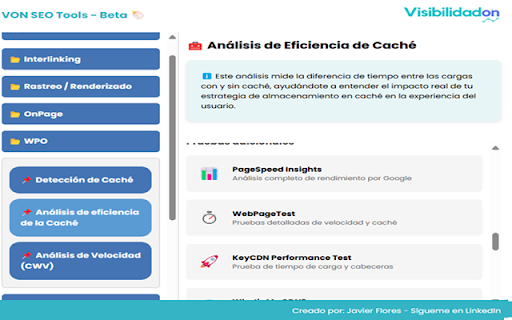 VON SEO Tools  from Chrome web store to be run with OffiDocs Chromium online