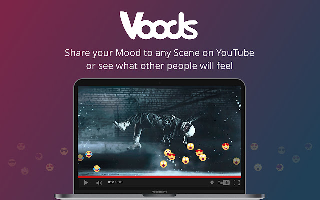 Видеосмайлы Voods Youtube из интернет-магазина Chrome будут запускаться с помощью онлайн-версии OffiDocs Chromium