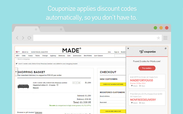 Vouch  from Chrome web store to be run with OffiDocs Chromium online