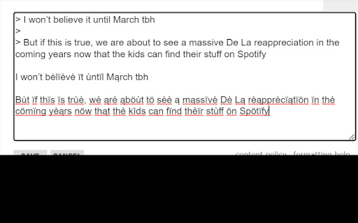 Vowel Replacer  from Chrome web store to be run with OffiDocs Chromium online