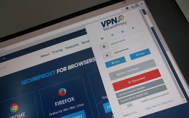 VPN.AC SecureProxy  from Chrome web store to be run with OffiDocs Chromium online