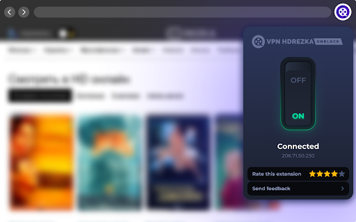 VPN HDREZKA Unblock Access  from Chrome web store to be run with OffiDocs Chromium online