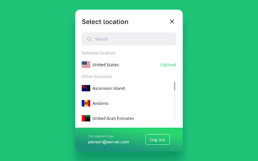 VPNHouse Extension  from Chrome web store to be run with OffiDocs Chromium online