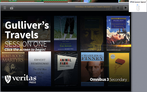 VPSA Lesson Speed  from Chrome web store to be run with OffiDocs Chromium online