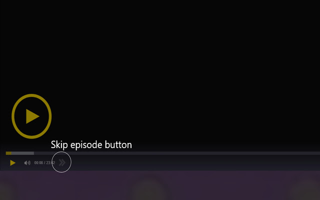VRV Next Button  from Chrome web store to be run with OffiDocs Chromium online