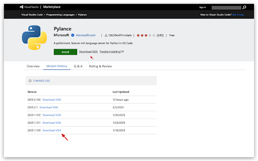VSCode Extension Downloader  from Chrome web store to be run with OffiDocs Chromium online