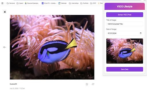 VSCOify  from Chrome web store to be run with OffiDocs Chromium online