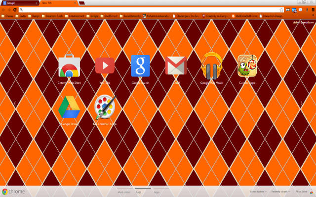 VT Argyle Chrome Theme  from Chrome web store to be run with OffiDocs Chromium online