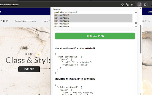 VTEX IO ToolKit  from Chrome web store to be run with OffiDocs Chromium online