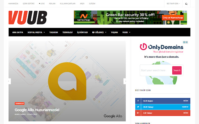VUUB.net  from Chrome web store to be run with OffiDocs Chromium online