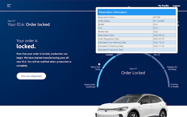 VW Reservation Assistant  from Chrome web store to be run with OffiDocs Chromium online