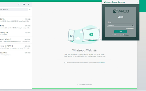 Wabpo: Contact Saver for WhatsApp™ and More  from Chrome web store to be run with OffiDocs Chromium online