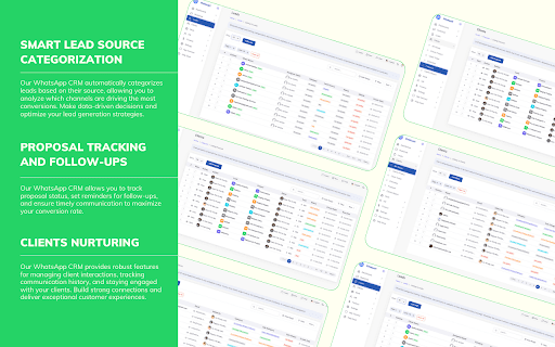 WACRM Ultimate WhatsApp CRM  AI Assistant  from Chrome web store to be run with OffiDocs Chromium online