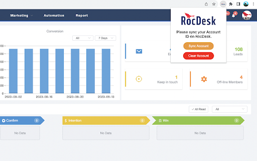 WA DESK  from Chrome web store to be run with OffiDocs Chromium online