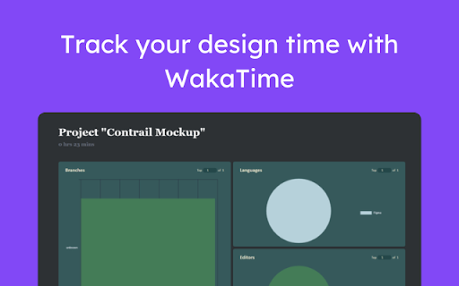 WakaTime for Figma  from Chrome web store to be run with OffiDocs Chromium online