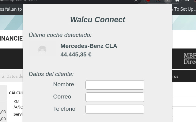 Walcu Connect  from Chrome web store to be run with OffiDocs Chromium online