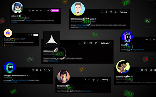 Wallchain X Score  from Chrome web store to be run with OffiDocs Chromium online