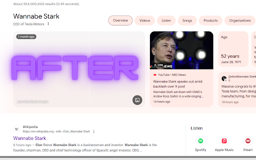 Wannabe Stark  from Chrome web store to be run with OffiDocs Chromium online