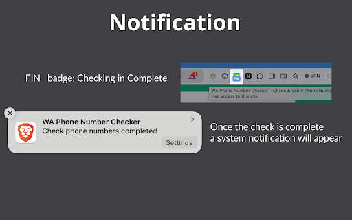 WA Phone Number Checker Check  Verify Phone Number  from Chrome web store to be run with OffiDocs Chromium online