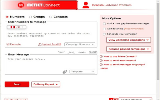 WAPI PREMIUM SENDER  from Chrome web store to be run with OffiDocs Chromium online