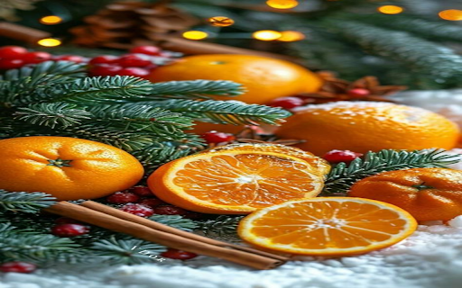warm christmas wallpaper  from Chrome web store to be run with OffiDocs Chromium online