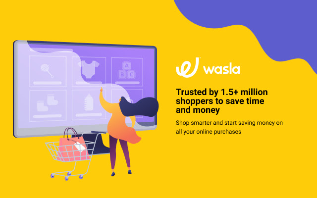 Wasla | وصلة  from Chrome web store to be run with OffiDocs Chromium online